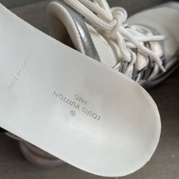 LOUIS VUITTON Metallic Archlight Chunky Sneakers, size 36 - Picture 4 of 11